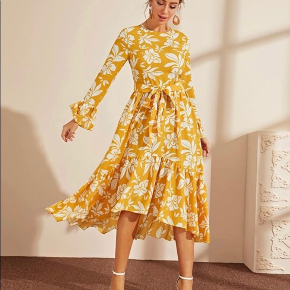 Long sleeve dress